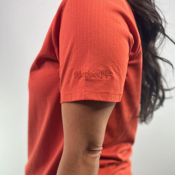 Cutter & Buck Orange Polo Top - Picture 5 of 11